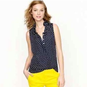 J. Crew Silk Top